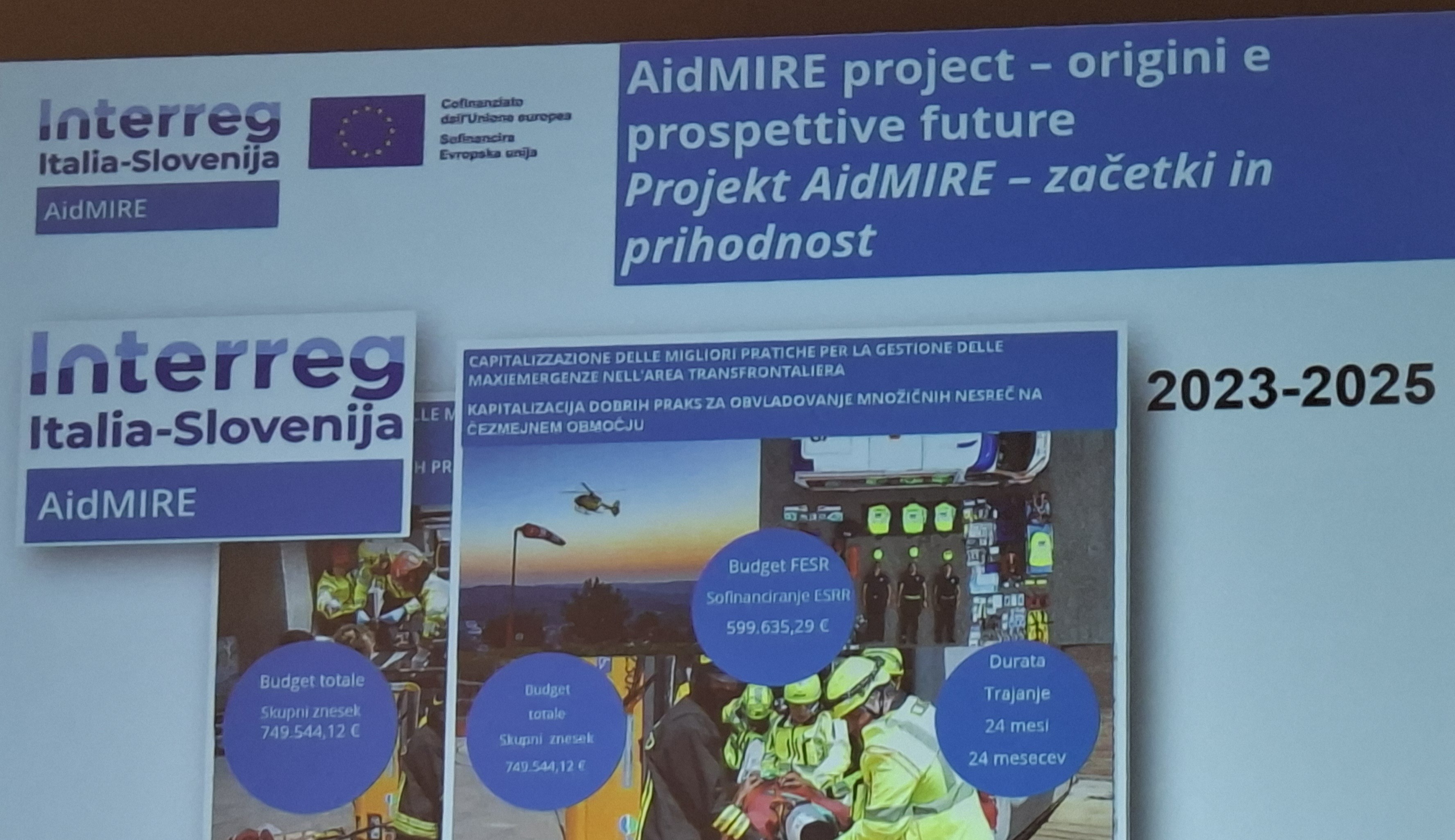 Progetto AidMIRE: i numeri